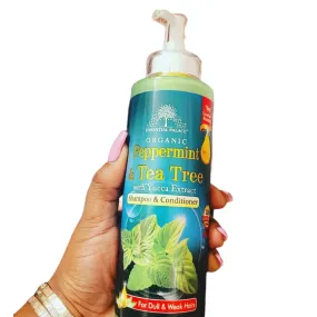 Organic Peppermint & Tea Tree With Yucca Extract Shampoo & Conditioner
