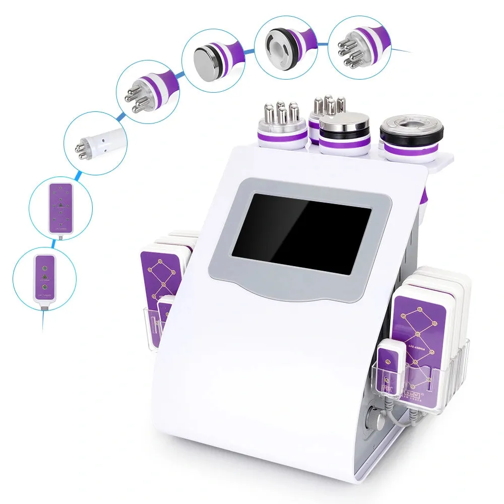 Package: 6in1 Cavitation Machine Butt Machine with Cups 180ML Cups