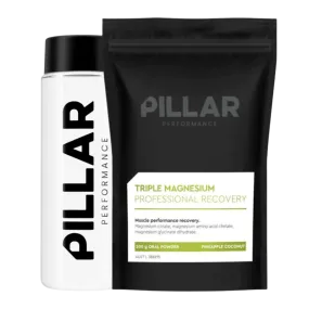 PILLAR Performance - Recovery Bundle Pouch - Pineapple Coconut