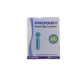 Prodigy Twist Top 28G Lancet Sterile 100 Each By Lancet