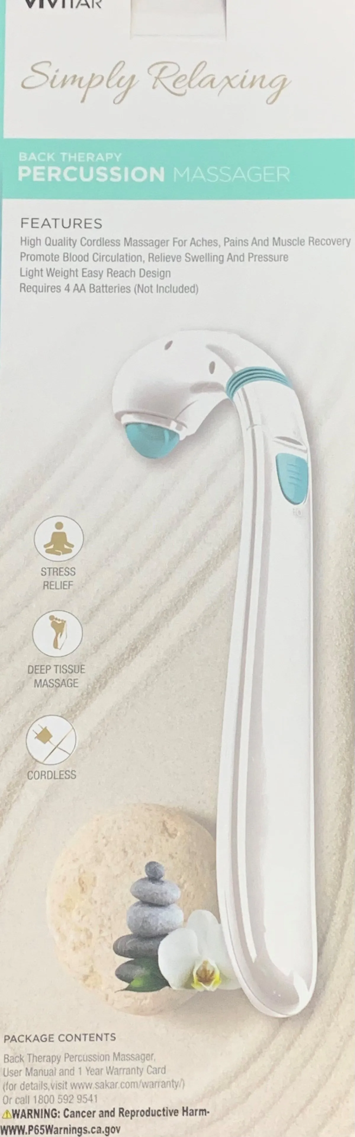 Prospera ML015 Back Therapy Percussion Massager