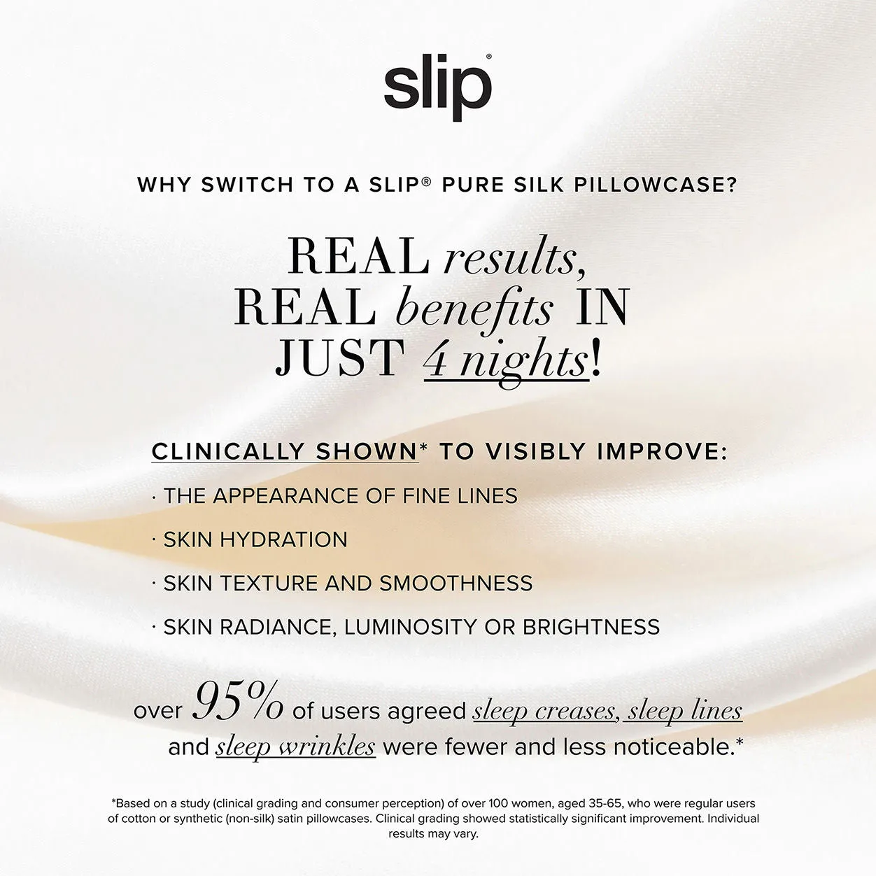 Pure Silk Queen Pillowcase