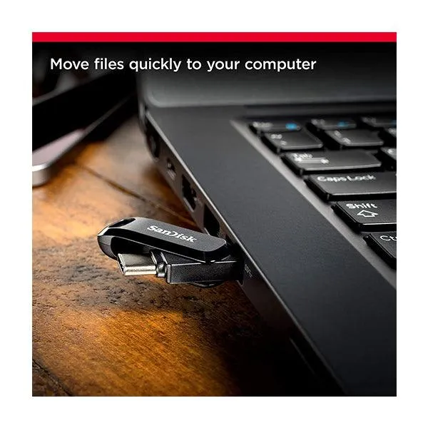 Sandisk Ultra Dual Drive Go USB Type-C Flash Drive 128Gb-GBH1