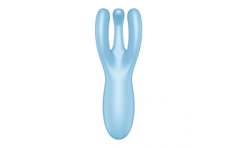 Satisfyer Threesome 4 Connect App Layon Vibrator Blue