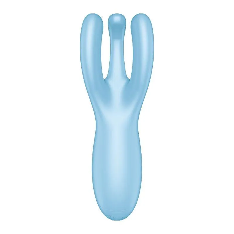 Satisfyer Threesome 4 Connect App Layon Vibrator Blue
