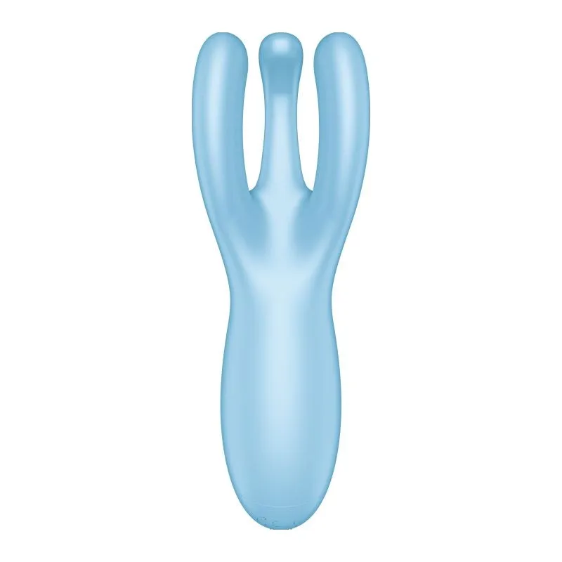 Satisfyer Threesome 4 Connect App Layon Vibrator Blue
