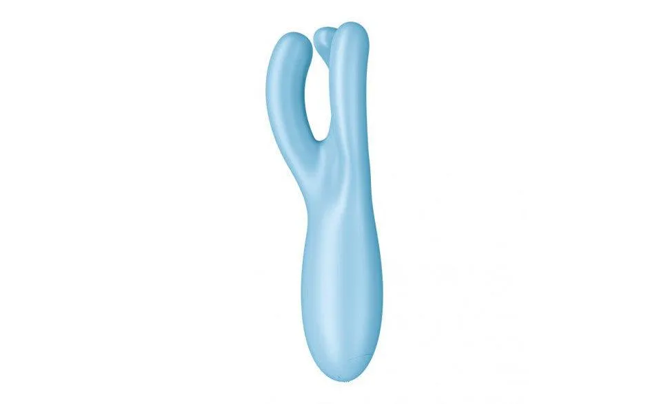Satisfyer Threesome 4 Connect App Layon Vibrator Blue