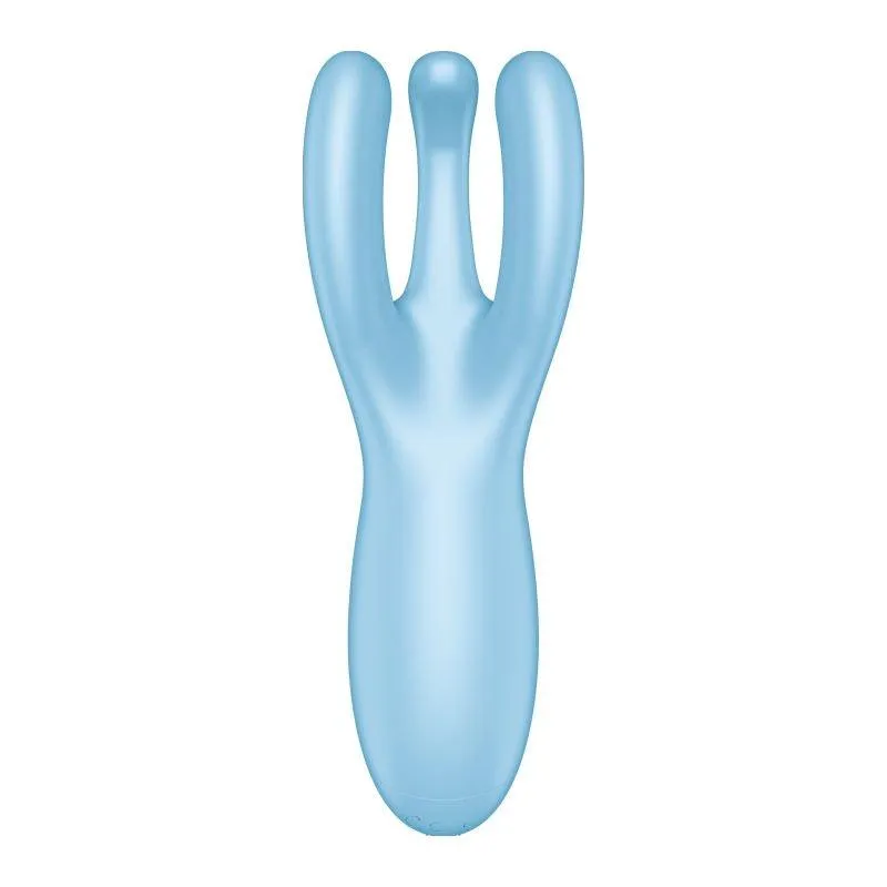 Satisfyer Threesome 4 Connect App Layon Vibrator Blue