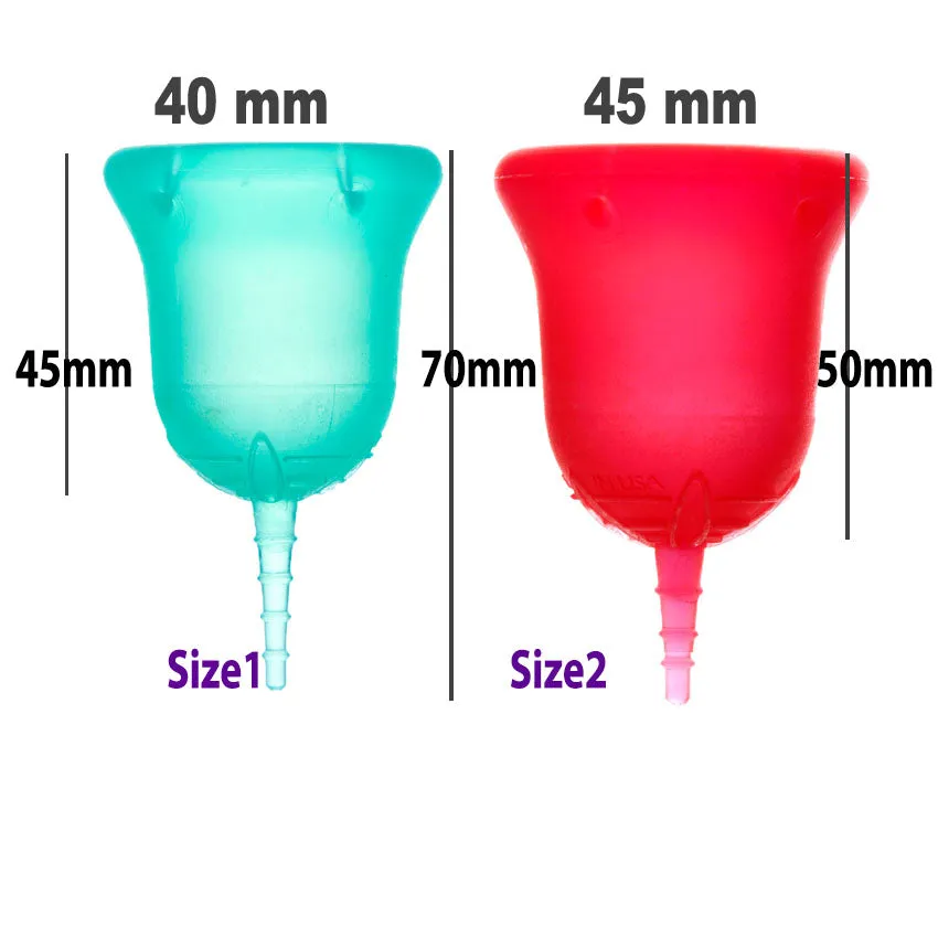SckoonCup BEGINNER CHOICE Menstrual Cup, Made in USA FDA Approved, Organic Cotton Pouch- Harmony