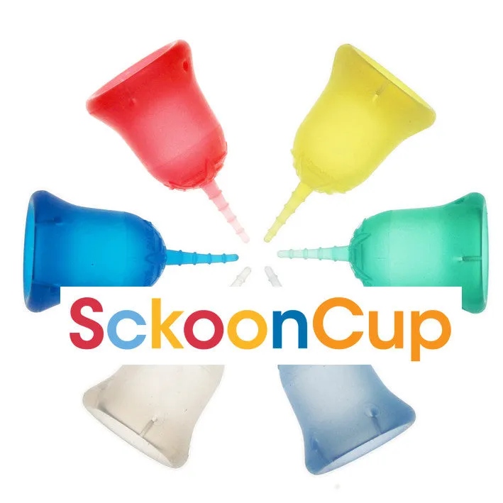 SckoonCup BEGINNER CHOICE Menstrual Cup, Made in USA FDA Approved, Organic Cotton Pouch- Harmony