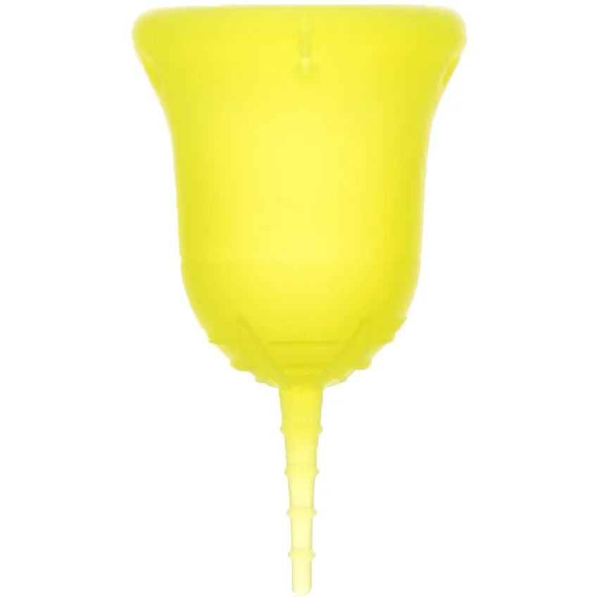 SckoonCup BEGINNER's CHOICE Menstrual Cup, Made in USA FDA Approved, Organic Cotton Pouch- Sunrise