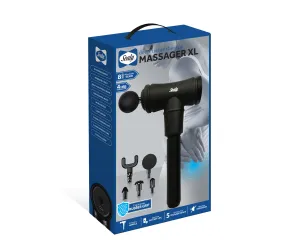 Sealy Long-Handled Lightweight Percussive Massage Gun with 5 Massage Heads (MA-103)