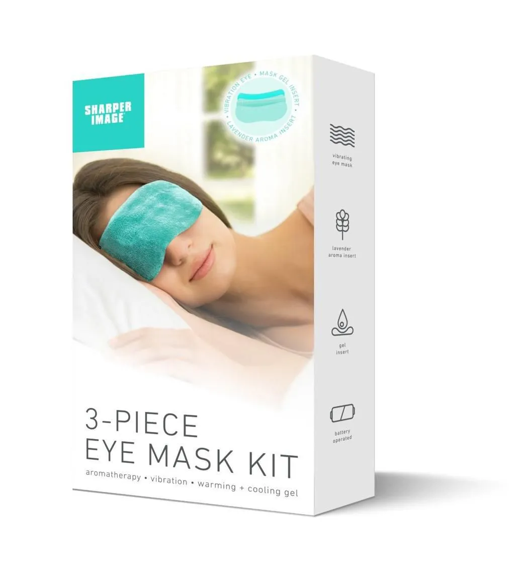 SHARPER IMAGE Vibrating Eye Mask- SMG2001BK