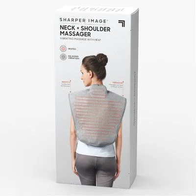 Sharper Image Wrap Neck Heated Pain Relief Massager
