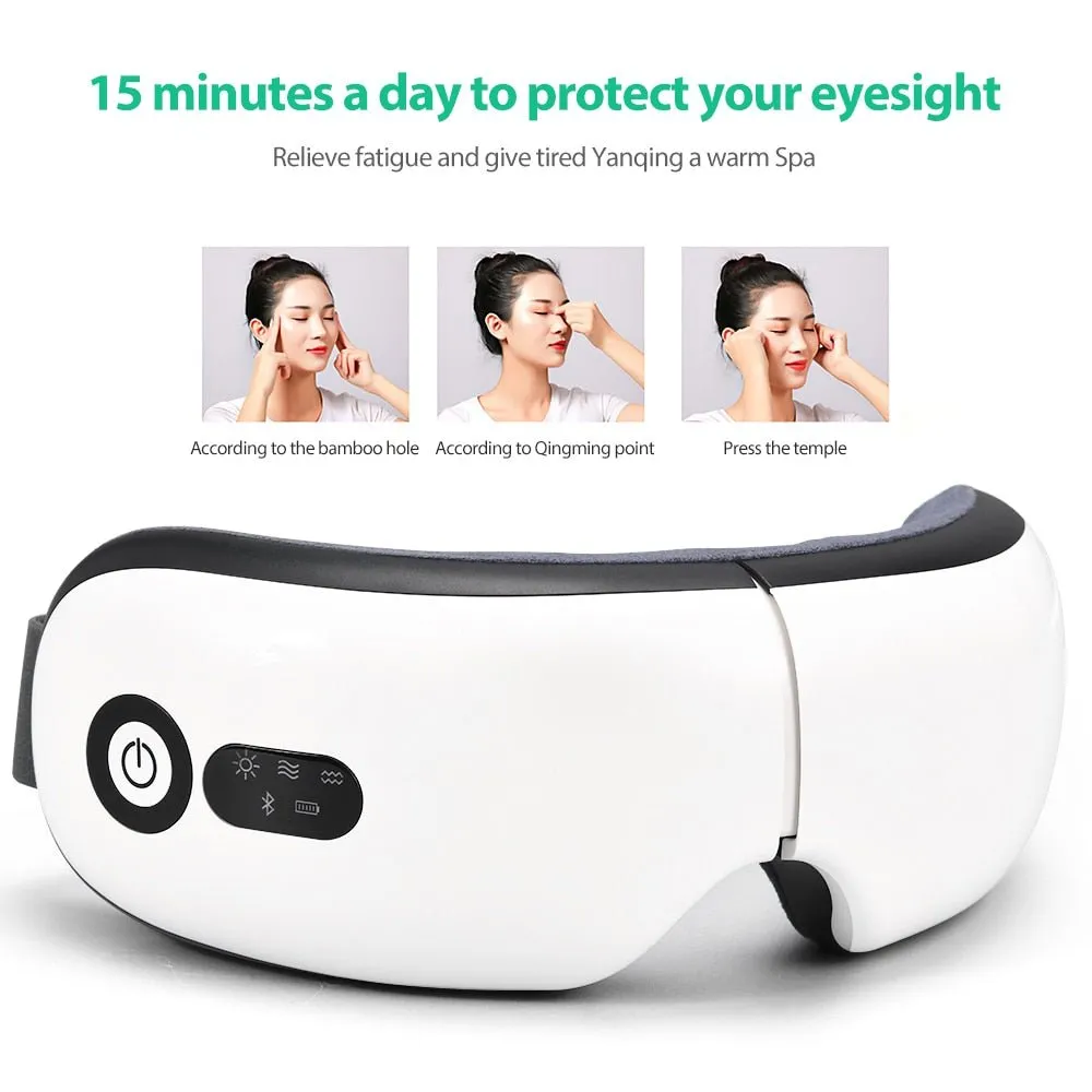 Smart Eye Massager - Relieve Dry Eyes, Headaches & Migraines