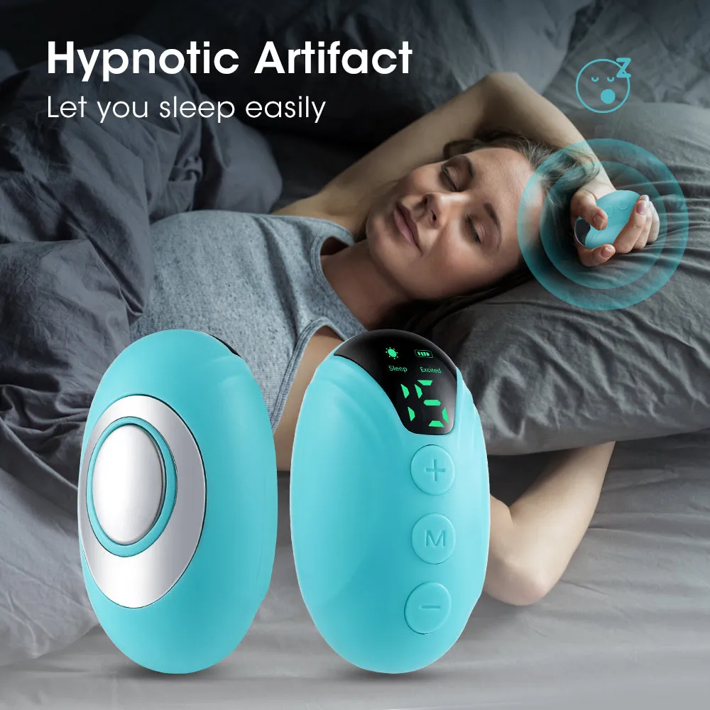 Smart Sleep Aid: Handheld Microcurrent Therapy Device for Anxiety Relief and Insomnia
