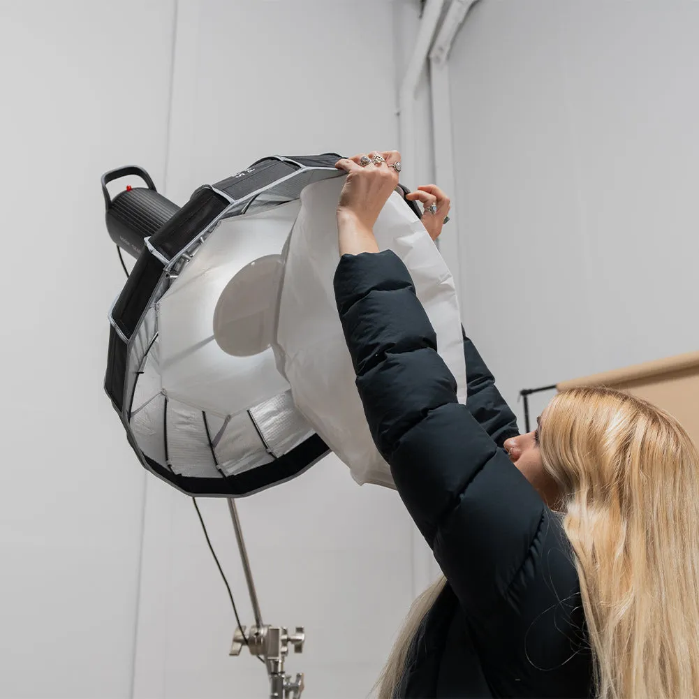 Spectrum Pro Beauty Dish Collapsible Softbox 60cm / 23.6" Bowens Mount (No Grid) (DEMO STOCK)