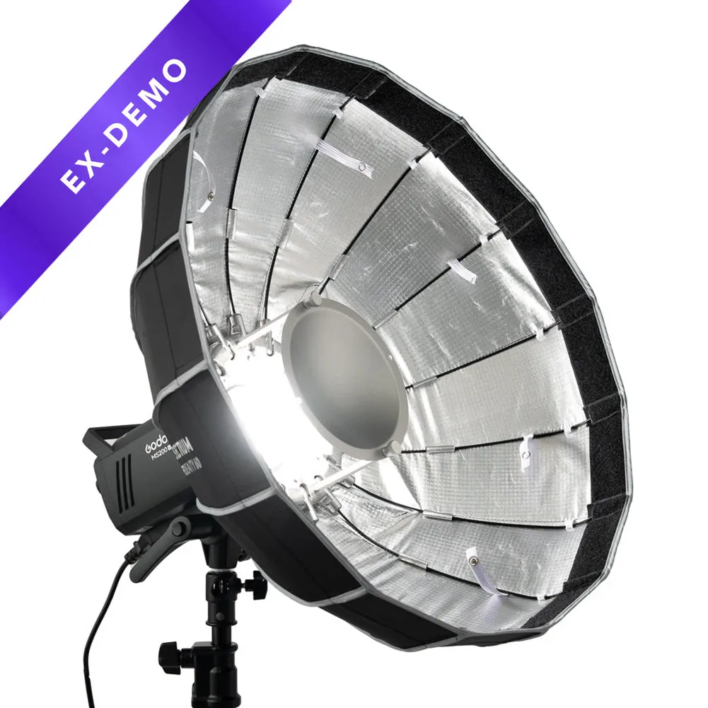 Spectrum Pro Beauty Dish Collapsible Softbox 60cm / 23.6" Bowens Mount (No Grid) (DEMO STOCK)