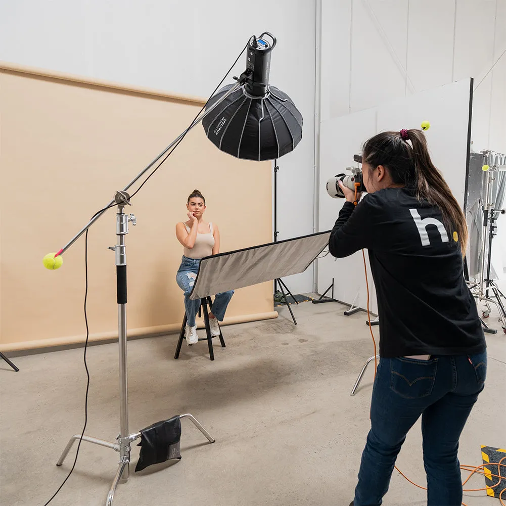 Spectrum Pro Beauty Dish Collapsible Softbox 60cm / 23.6" Bowens Mount (No Grid) (DEMO STOCK)