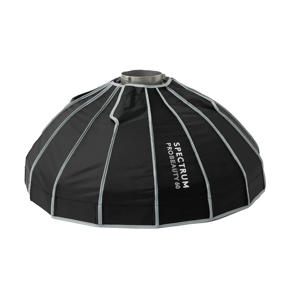Spectrum Pro Beauty Dish Collapsible Softbox 60cm / 23.6" Bowens Mount (No Grid) (DEMO STOCK)