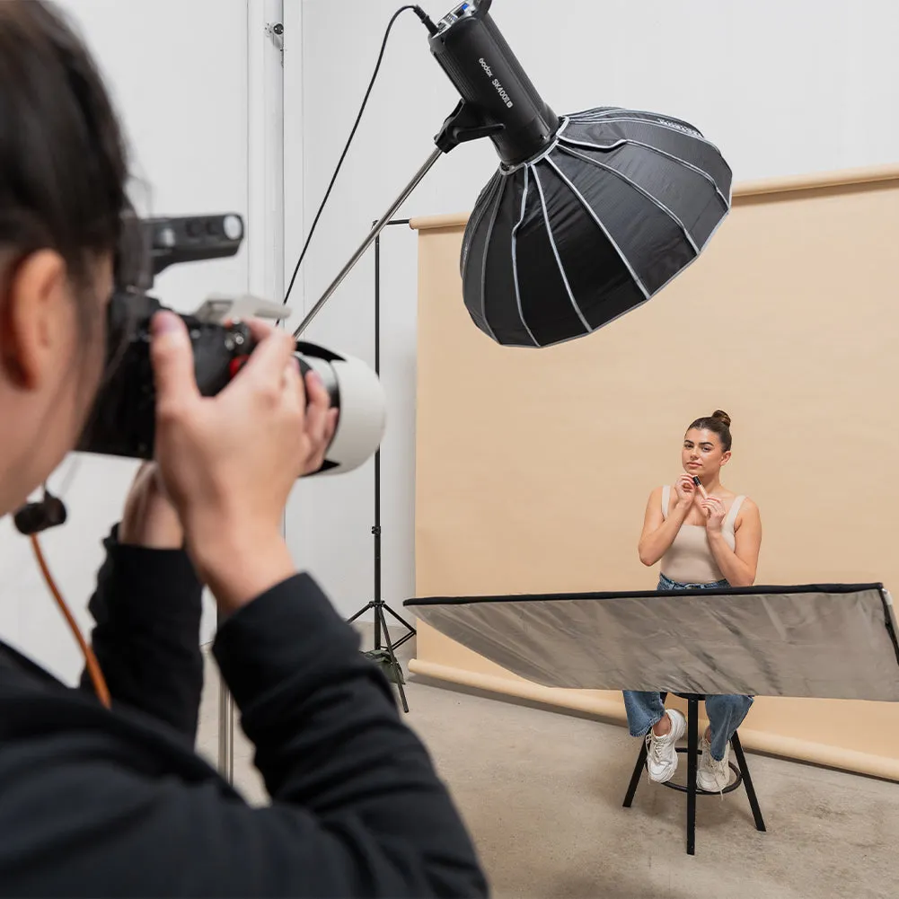Spectrum Pro Beauty Dish Collapsible Softbox 60cm / 23.6" Bowens Mount (No Grid) (DEMO STOCK)