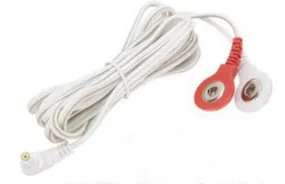 TENS Massager Wire Cable with 2.35mm Plug 3.5mm snap Connectors