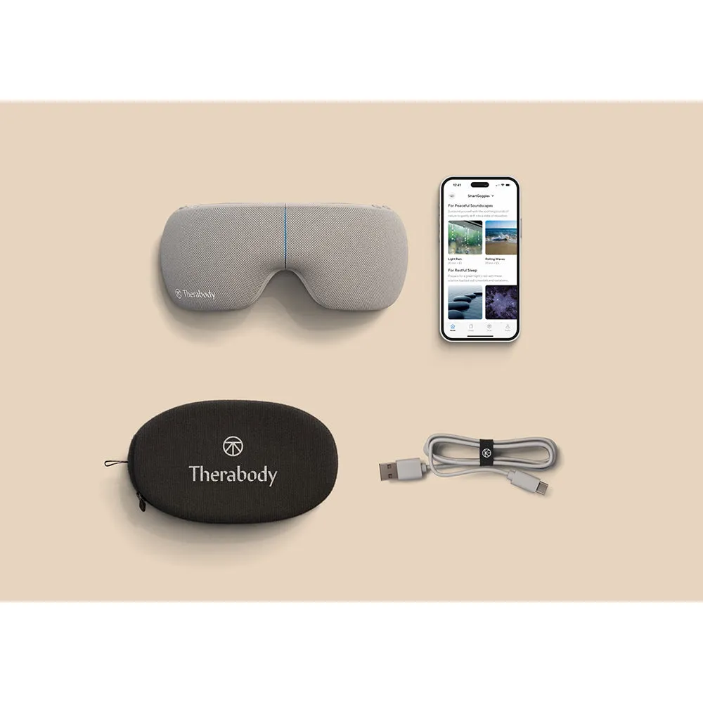 Therabody SmartGoggles Eye Massagers - Grey | TM03350-01