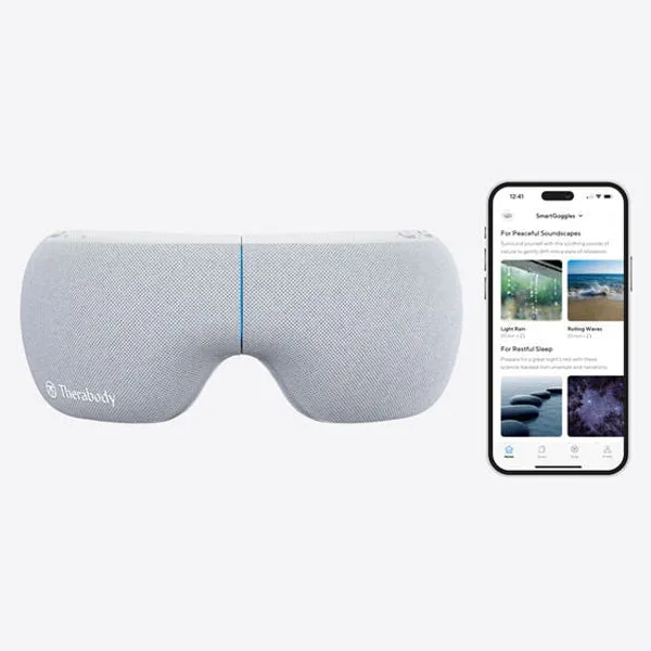 Therabody SmartGoggles Eye Massagers - Grey | TM03350-01
