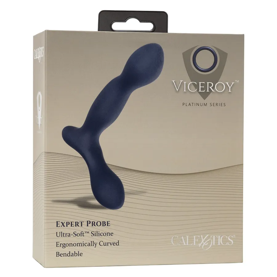 Viceroy Platinum Series Expert Blue Silicone Anal Probe by Cal Exotics