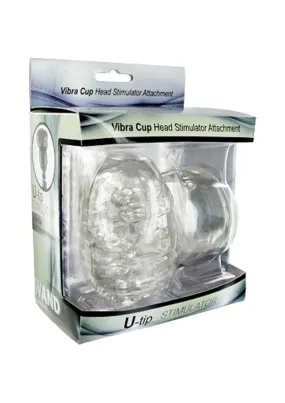 Wand Essentials Vibra Cup U-Tip Stimulator Attachment