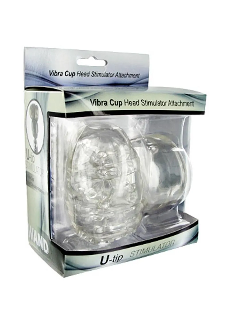 Wand Essentials Vibra Cup U-Tip Stimulator Attachment