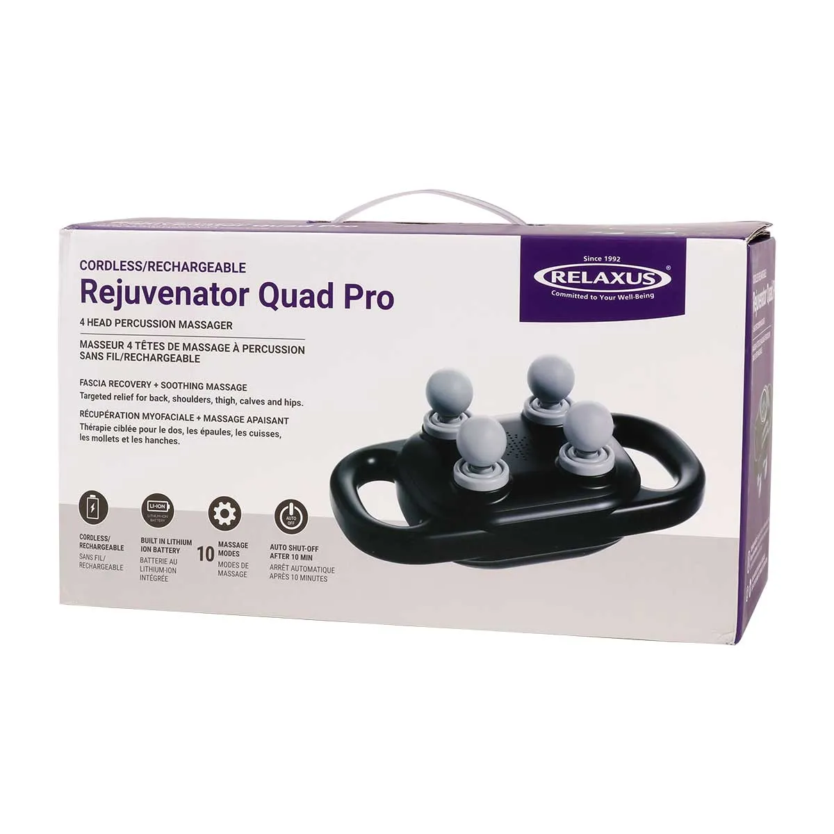 Wholesale Rejuvenator 4-headed Percussion Massager