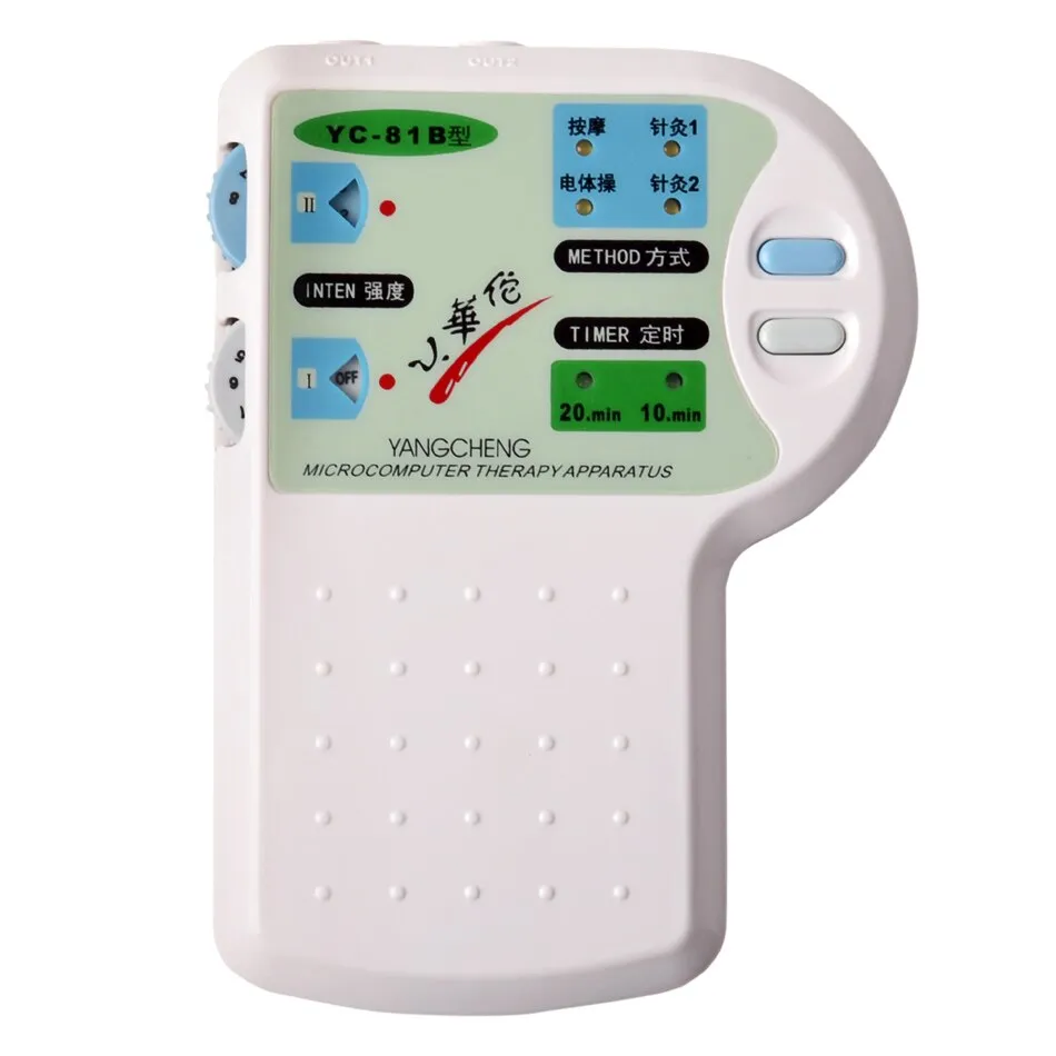 YANGCHENG YC-81B Microcomputer Therapeutic Apparatus Massager Electrical Stimulation Acupuncture Therapy Relax Health Care for Ear Body